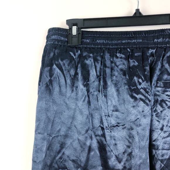 SCOTCH & SODA Women's Jacquard Elastic Shorts Large Blue Night Drawstring NWT - Picture 10 of 14